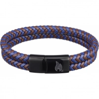 Браслет Zippo Braided Leather Bracelet (22 см) купить в Красноярске