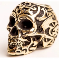 Бусина Triball Skull, мельхиор купить в Красноярске