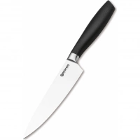 Кухонный нож шефа Bker Core Professional Chef’s Knife, 160 мм, сталь X50CrMoV15, рукоять пластик купить в Красноярске