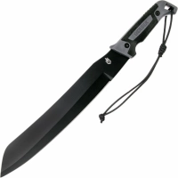 Мачете Gerber — Gator Golok Machete, сталь 65MN Carbon Steel Black Finish, рукоять ударопрочный пластик купить в Красноярске