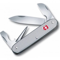 Нож перочинный Victorinox Alox 0.6221.26 58 мм 5 функций алюминиевая рукоять серебристый купить в Красноярске