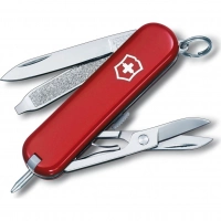 Нож перочинный Victorinox Signature, сталь X55CrMo14, рукоять Cellidor®, красный купить в Красноярске