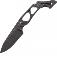 Шейный нож Cormorant Apex Blackwash Realsteel, сталь 14C28N, рукоять карбон купить в Красноярске