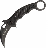 Складной нож Fox Karambit, сталь N690, рукоять стеклотекстолит G-10, чёрный купить в Красноярске