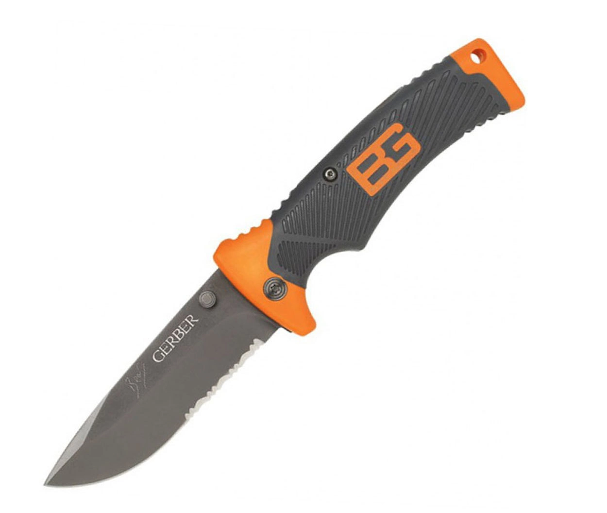 Складной нож Gerber Bear Grylls Folding Sheath Knife, сталь 7Cr17MoV, рукоять термопластик GRN