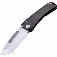 Складной нож Medford Marauder Tanto, сталь S35VN, рукоять титановый сплав PVD, чёрный купить в Красноярске